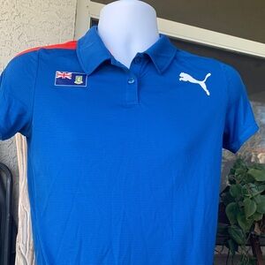 Olympics 2024!!!
Puma Vibrant British Virgin Islands Polo with Red Highlights